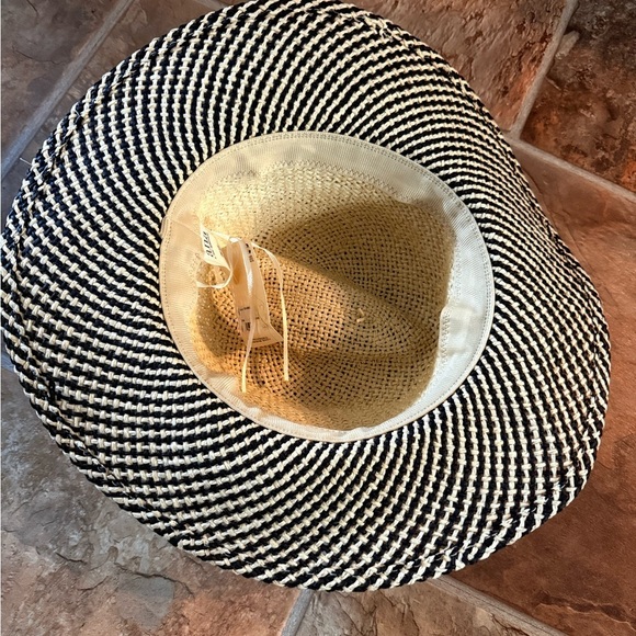 A New Day Black and Cream Wide-Brim Hat - Picture 4 of 5